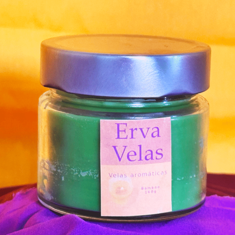 Vela aromática de Bamboo