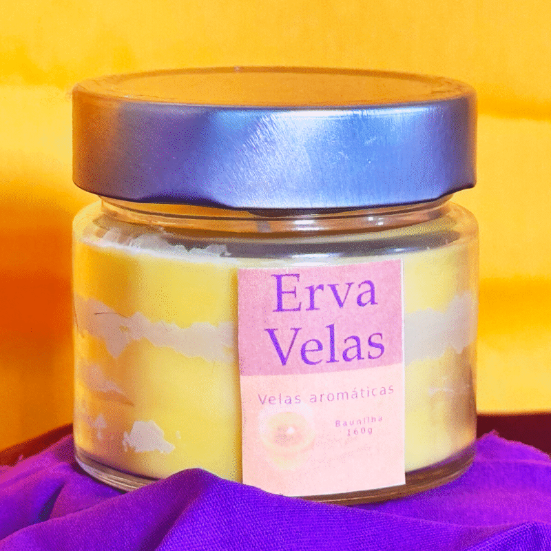 Vela aromática de Baunilha