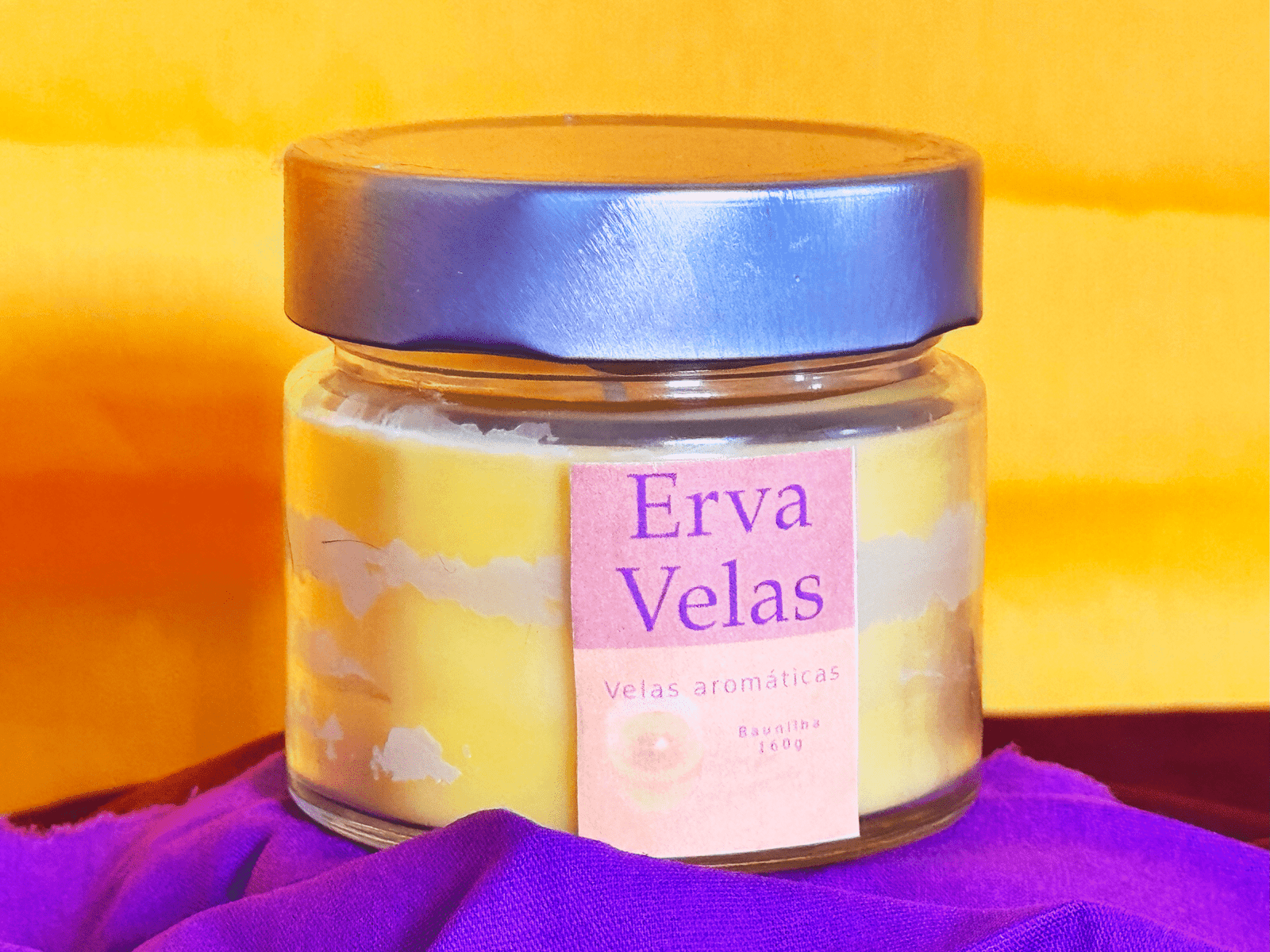 Vela aromática de Baunilha