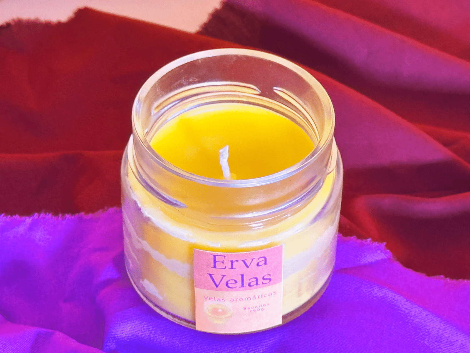 Vela aromática de Baunilha - Imagem 2