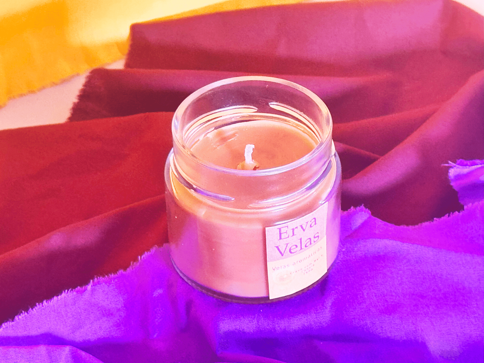 Vela aromática de Cravo com Mel e Canela - Imagem 4