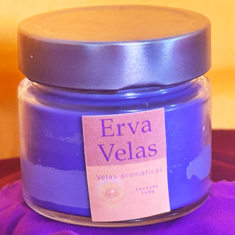 Vela aromática de Lavanda