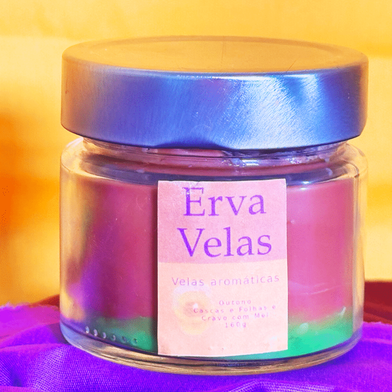 Vela aromática Outono