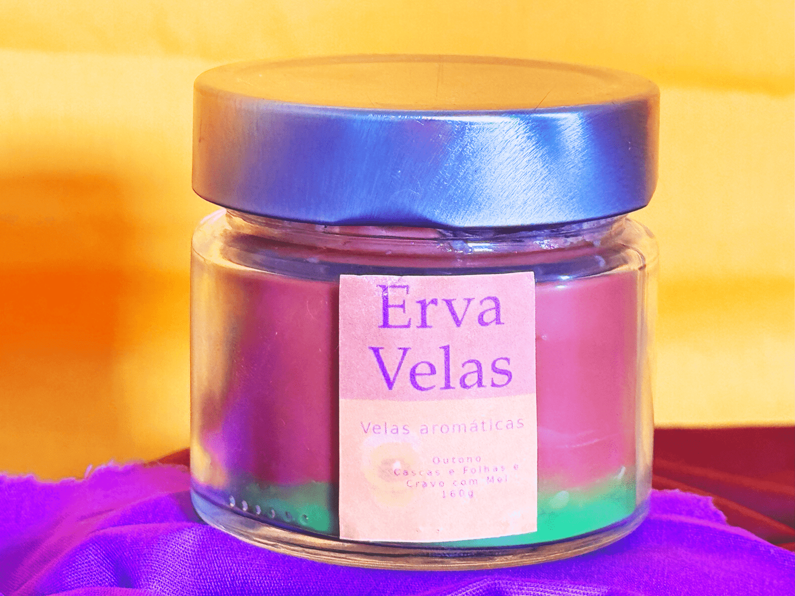 Vela aromática Outono